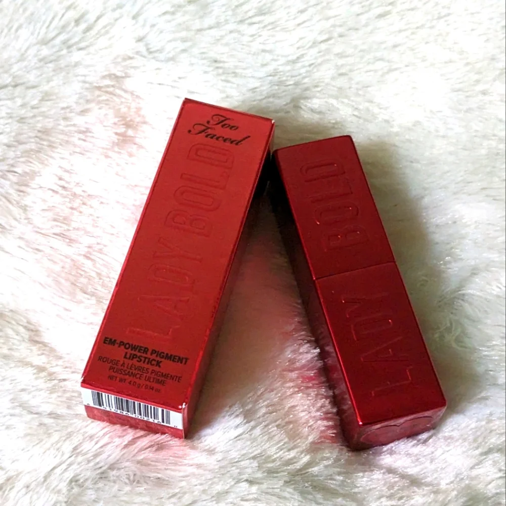 Too faced lady bold EM power pigment lipstick